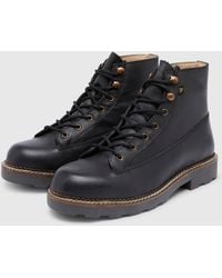 Farah - Alpine Leather Boots - Lyst