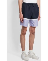 Farah - Murphy Cut & Sew Swim Shorts - Lyst