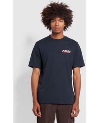 Farah - Vere Regular Fit Organic Cotton Graphic T-Shirt - Lyst