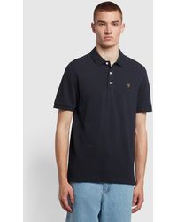 Farah - Blanes Slim Fit Organic Cotton Polo Shirt - Lyst