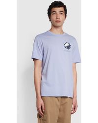 Farah - Mackey Regular Fit Organic Cotton T-Shirt - Lyst
