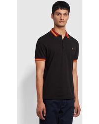 Farah - Stanton Slim Fit Organic Cotton Polo Shirt - Lyst