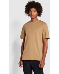 Farah - Alexander Regular Fit Organic Cotton Circular T-Shirt - Lyst