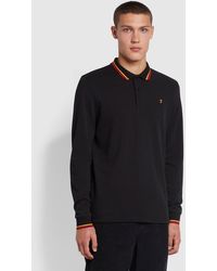 Farah - Freddie Slim Fit Organic Cotton Polo Shirt - Lyst