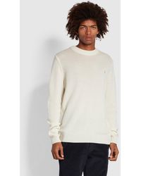 Farah - Birchall Slim Fit Crew Neck Jumper - Lyst