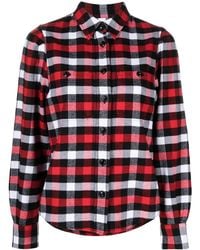 Woolrich - Check-Print Shirt - Lyst