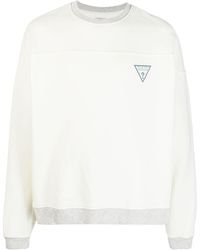 Guess USA - Logo-print Jersey Sweatshirt - Lyst