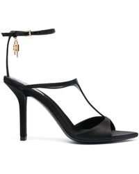 Givenchy - 110mm G-lock Open-toe Sandals - Lyst