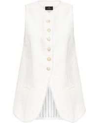 Etro - Sleeveless Vest - Lyst