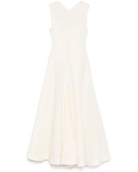 KHAITE - Tulula Midi Dress - Lyst