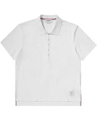 Thom Browne - Cotton Polo Shirt - Lyst
