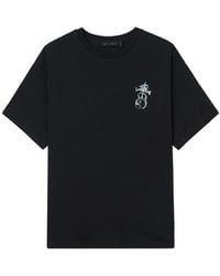 FIVE CM - Graphic Crewneck T-Shirt - Lyst