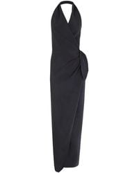 Cortana - Mona Wrap-Style Dress - Lyst