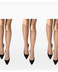 Wolford - Satin Touch 20 Knee-High Socks - Lyst