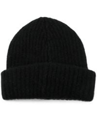 Roberto Collina - Ribbed-Knit Beanie Hat - Lyst