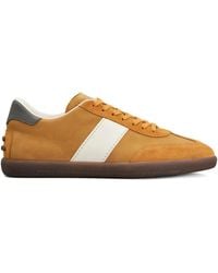 Tod's - Leggera 68 C Stripe Panel Sneakers - Lyst