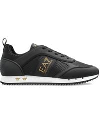 EA7 - Sneakers mit Logo-Stempel - Lyst