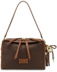 La Carrie - Logo-Plaque Tassel Shoulder Bag - Lyst