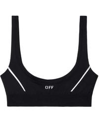 Off-White c/o Virgil Abloh - Off Stamp Sports Bra - Lyst