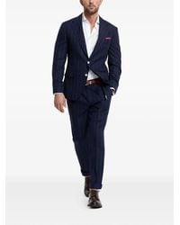Brunello Cucinelli - Pinstripe Cotton Suit - Lyst