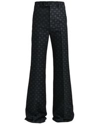 Amiri - Pantalon Évasé Ma Quad En Jacquard - Lyst