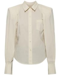 IRO - Lizbeth Padded-Shoulder Chest-Pocket Shirt - Lyst