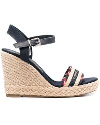 Tommy Hilfiger Wedge sandals for Women | Online Sale up to 43% off | Lyst