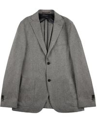 Incotex - Single-Breasted Flannel Jacket - Lyst