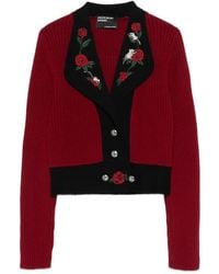 Enfants Riches Deprimes - Rats Embroidery Button Cardigan - Lyst