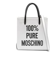 Moschino - Schultertasche mit Print - Lyst