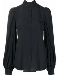 WANDERING - Stand-Up Collar Blouse - Lyst