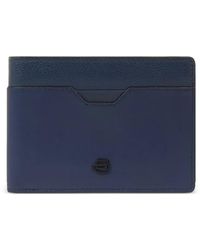 Piquadro - Flip-Up Id Window Wallet - Lyst