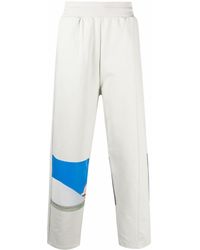A_COLD_WALL* - * Embroidered-logo Organic-cotton Track Pants - Lyst