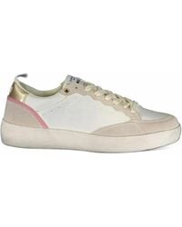 Gas - Loki Gs Perforated Panelled Sneakers - Lyst
