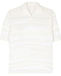 Y's Yohji Yamamoto - Polo Knitted Top - Lyst