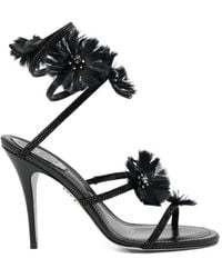 Rene Caovilla - 100Mm Jolene Sandals - Lyst