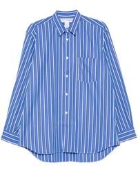 Comme des Garçons - Striped Pocket Shirt - Lyst