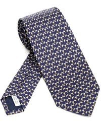Ferragamo - Club-Print Silk Tie - Lyst