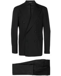 Tagliatore - Double-breasted Virgin Wool Suit - Lyst