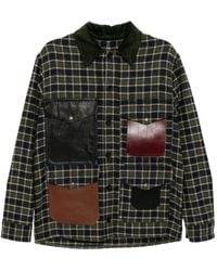 Junya Watanabe - Karierte Patchwork-Jacke - Lyst