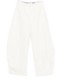 Viktoria Chan - Cleo Wide-Leg Trousers - Lyst