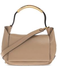 Moschino - Handle-Detail Cross Body Bag - Lyst