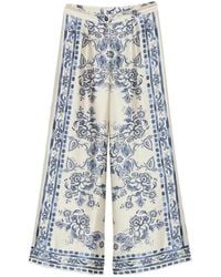 Liu Jo - Pantalon À Imprimé Foulard - Lyst