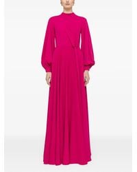Nissa - High-Neck Maxi Dress - Lyst