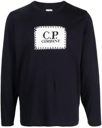 C.P. Company - Logo-print Cotton T-shirt - Lyst