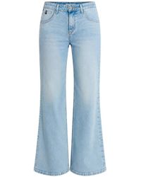 Le Temps Des Cerises - Lauryn Wide-Leg Jeans - Lyst