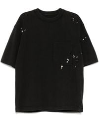 CROQUIS - Embroidered T-Shirt - Lyst