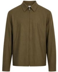 Jonathan Simkhai - Sidney Zip-Up Collared Jacket - Lyst