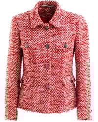 Tagliatore - Herringbone-Pattern Jacket - Lyst