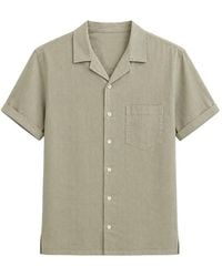 Seventy - Short-Sleeve Linen Shirt - Lyst